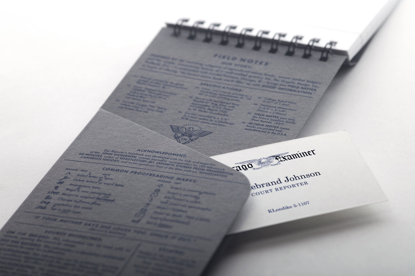 Field Notes 2-pack Front Page