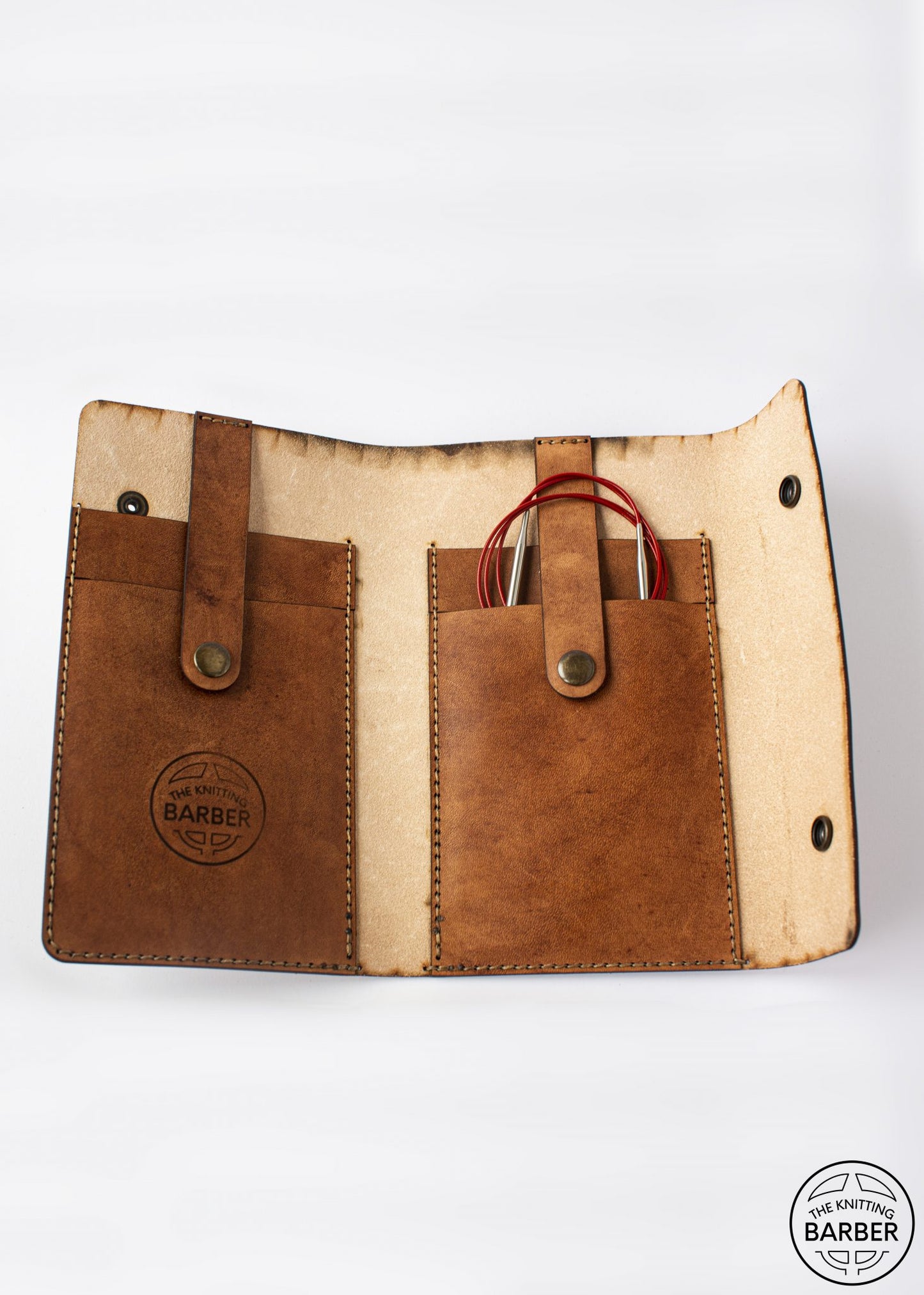 TKB Knitting Needle Leather Case