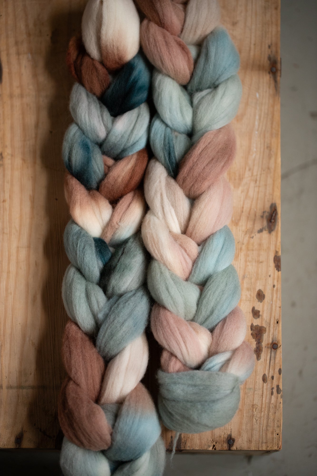 Sägen wool tops: Rambouillet