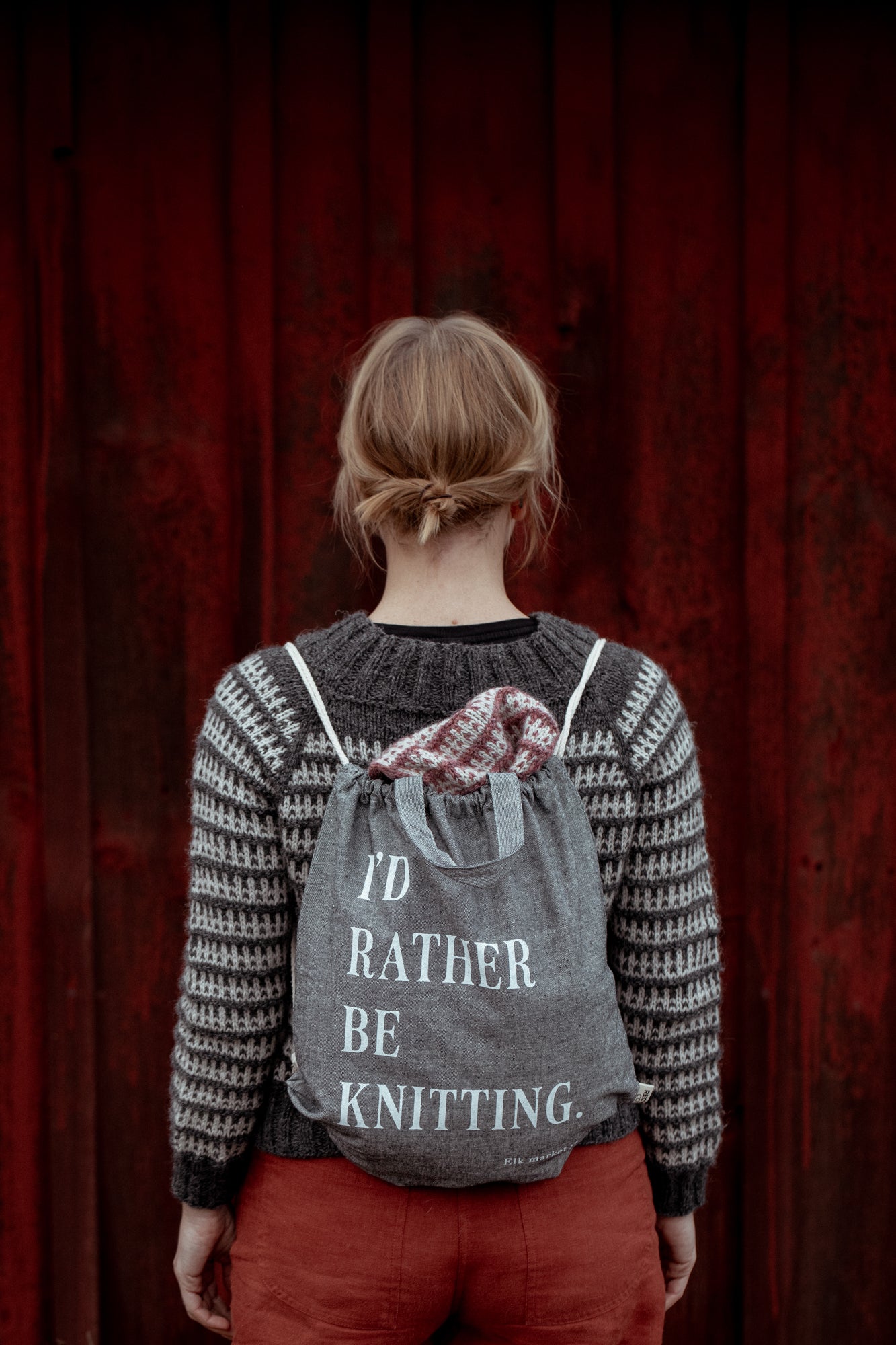 I'd Rather be Knitting Tote bag