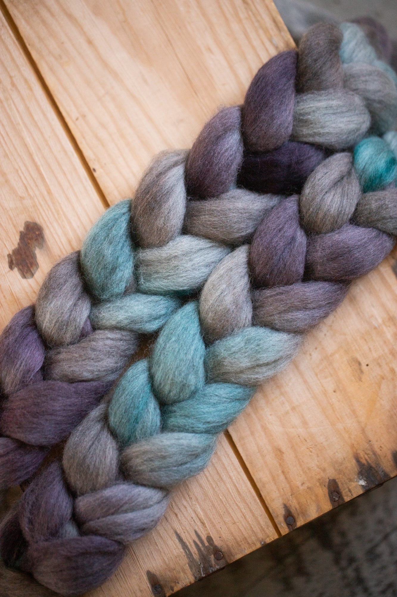 Sägen wool tops: Corriedale