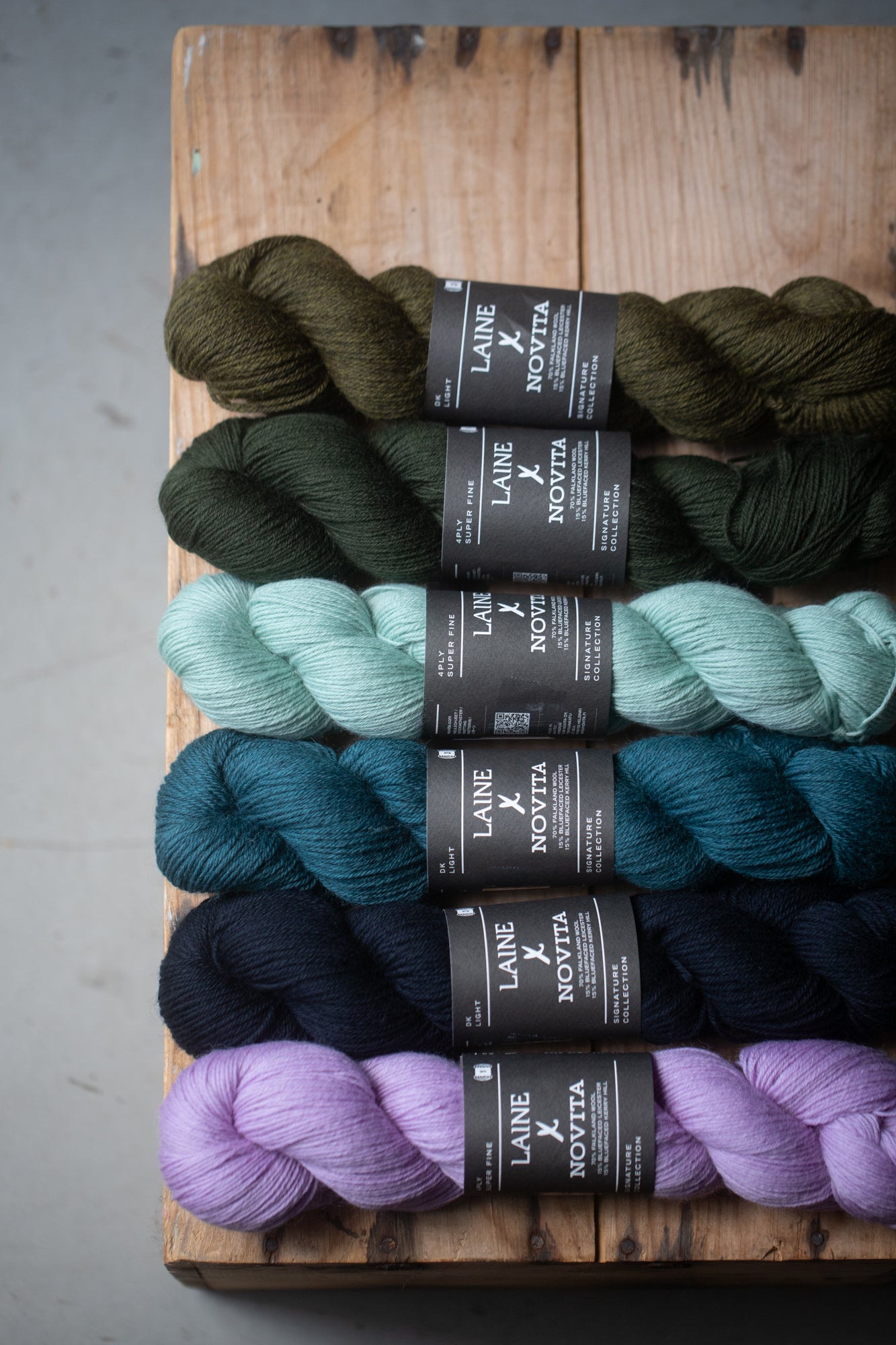 Laine x Novita 4ply
