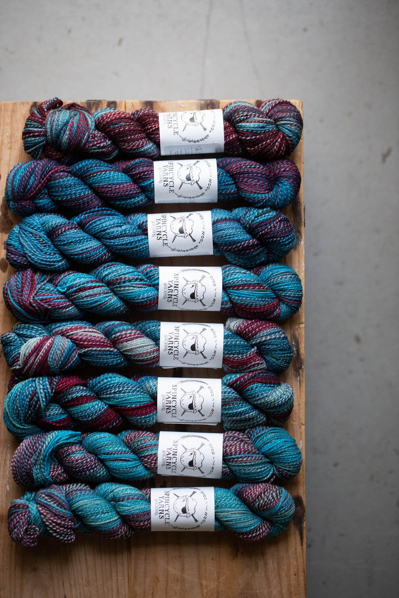 SPINCYCLE YARNS DYED IN Yarns THE WOOL 5カセ