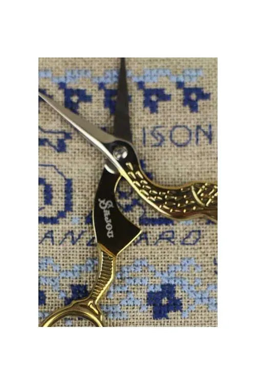 Maison Sajou Stork Embroidery Scissors