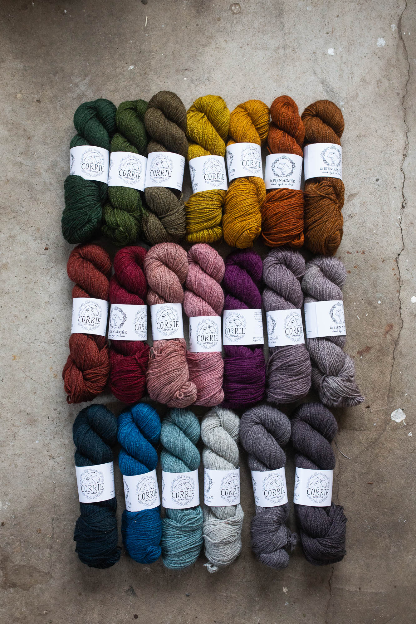 Corrie Worsted by La Bien Aimée